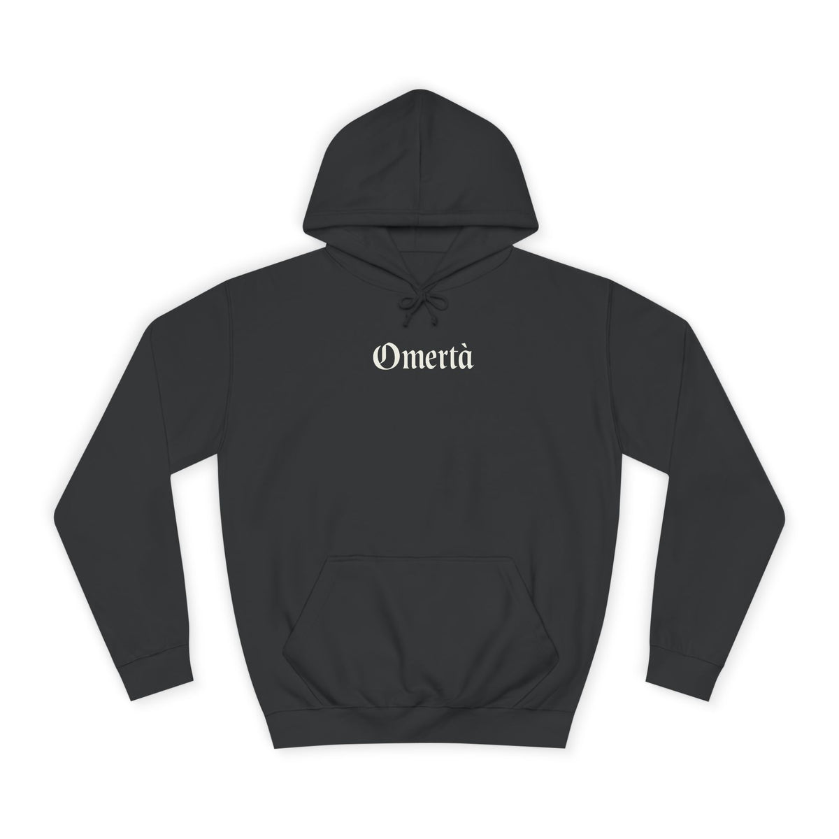 Omertà Premium Heavyweight Hoodie – Code of Silence Edition