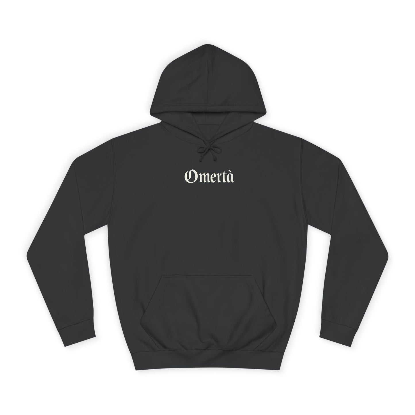 Omertà Premium Heavyweight Hoodie – Code of Silence Edition