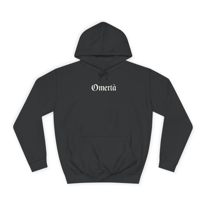 Omertà Premium Heavyweight Hoodie – Code of Silence Edition